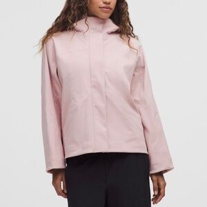 Lululemon RepelShell Cinch-Back Rain Jacket NWT Size 8 Mink Berry
